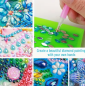 Preview: Diamond Painting Prächtiger Hahn mit Ostereiern